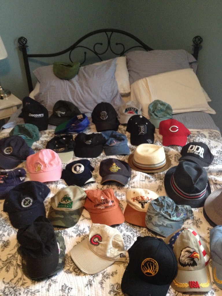 Seriously. I don't even wear baseball hats!